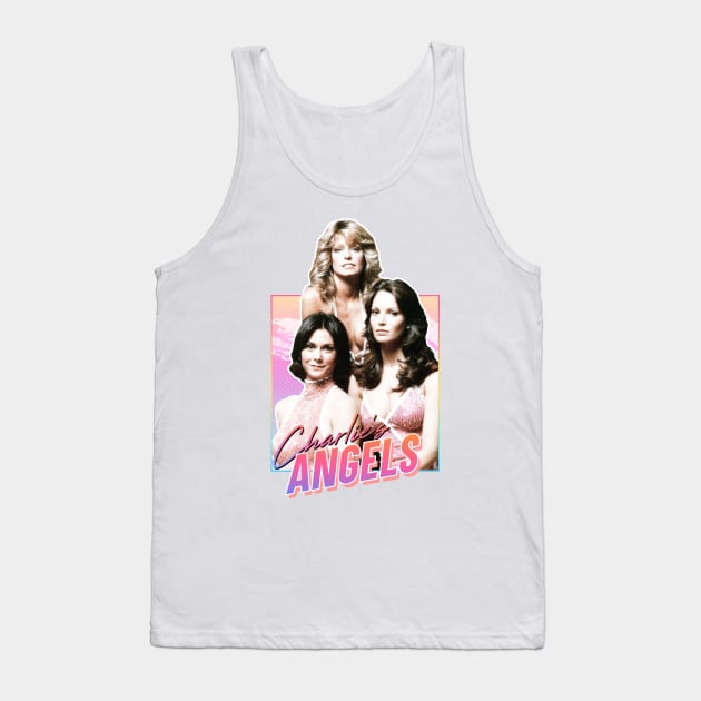 Charlies Angels - 80s Tank Top by PiedPiper